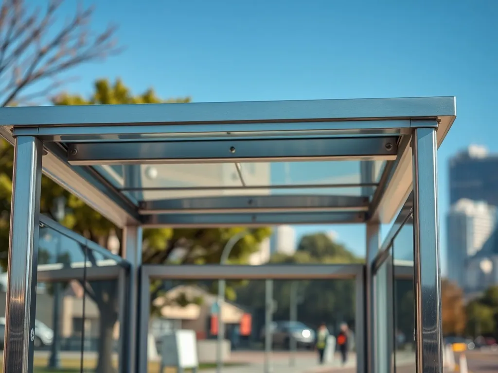 Wiaty przystankowe ze stali – trwałość, estetyka i wymagania techniczne