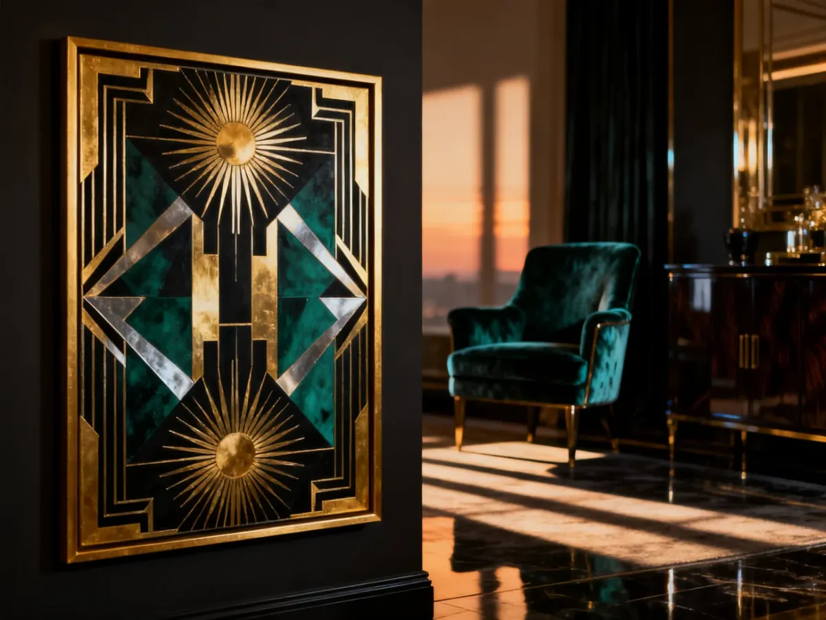 Art deco obrazy – charakterystyka stylu, najsłynniejsi twórcy
